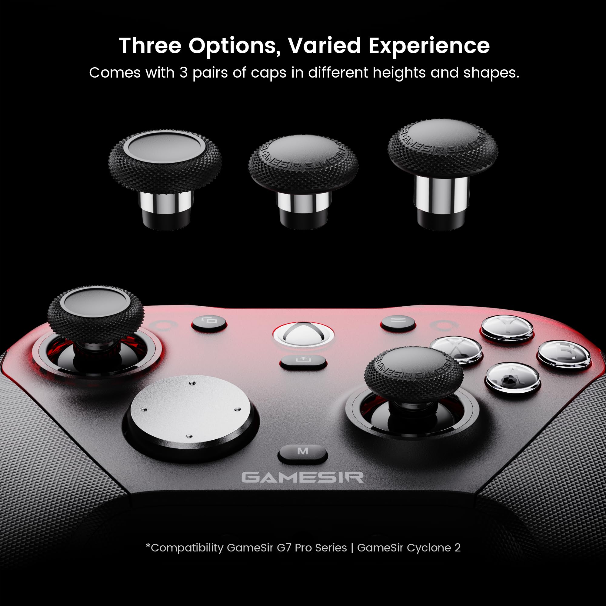 Amazon.co.jp: GameSir 着脱式スティックキャップ (G7 Pro /G7 Pro 8K